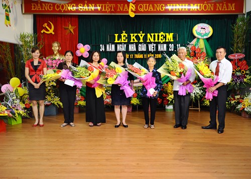Trường mầm non Hoa Sen long trọng tổ chức Lễ kỷ niệm ngày Nhà giáo Việt Nam 20/11